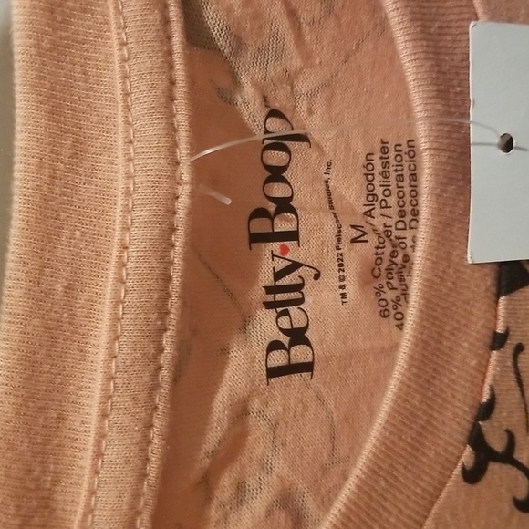 COPY - Rue21 Betty Boop Orange Crop Top NEW WT - Picture 6 of 7